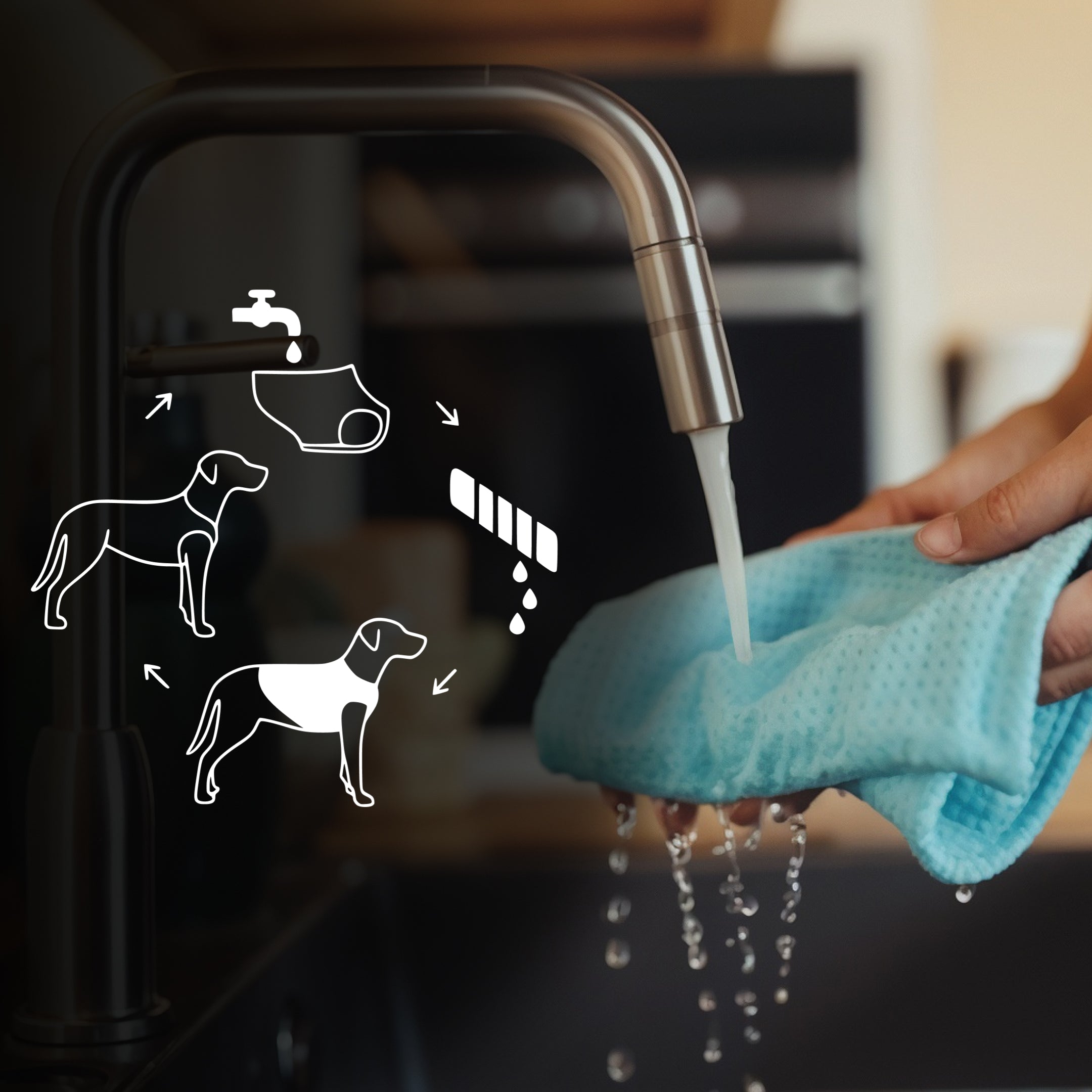Dog Cooling Ice Vest® | GF Pet of Canada | Light Aqua