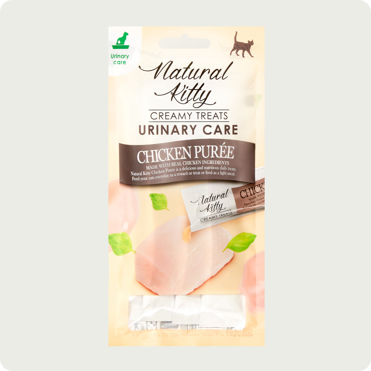 Natural Kitty Functional Creamy Treat - Chicken purée - Urinary care